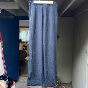 Trendy Wide Leg Black Trousers